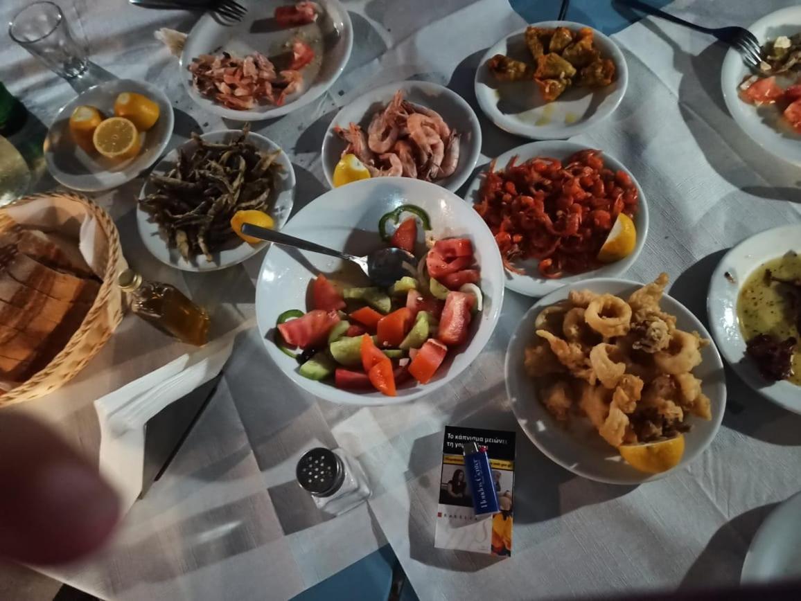 Evangelia House Sea View Apartments Agia Pelagia  外观 照片