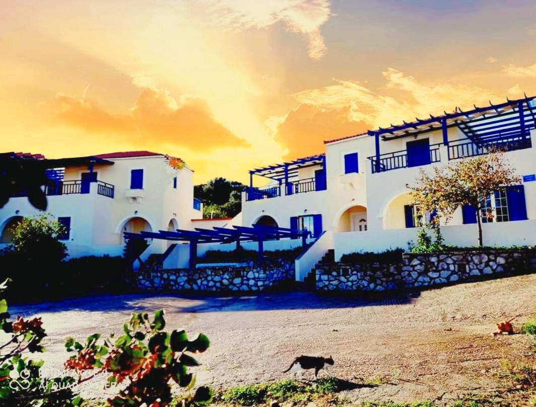 Evangelia House Sea View Apartments Agia Pelagia  外观 照片