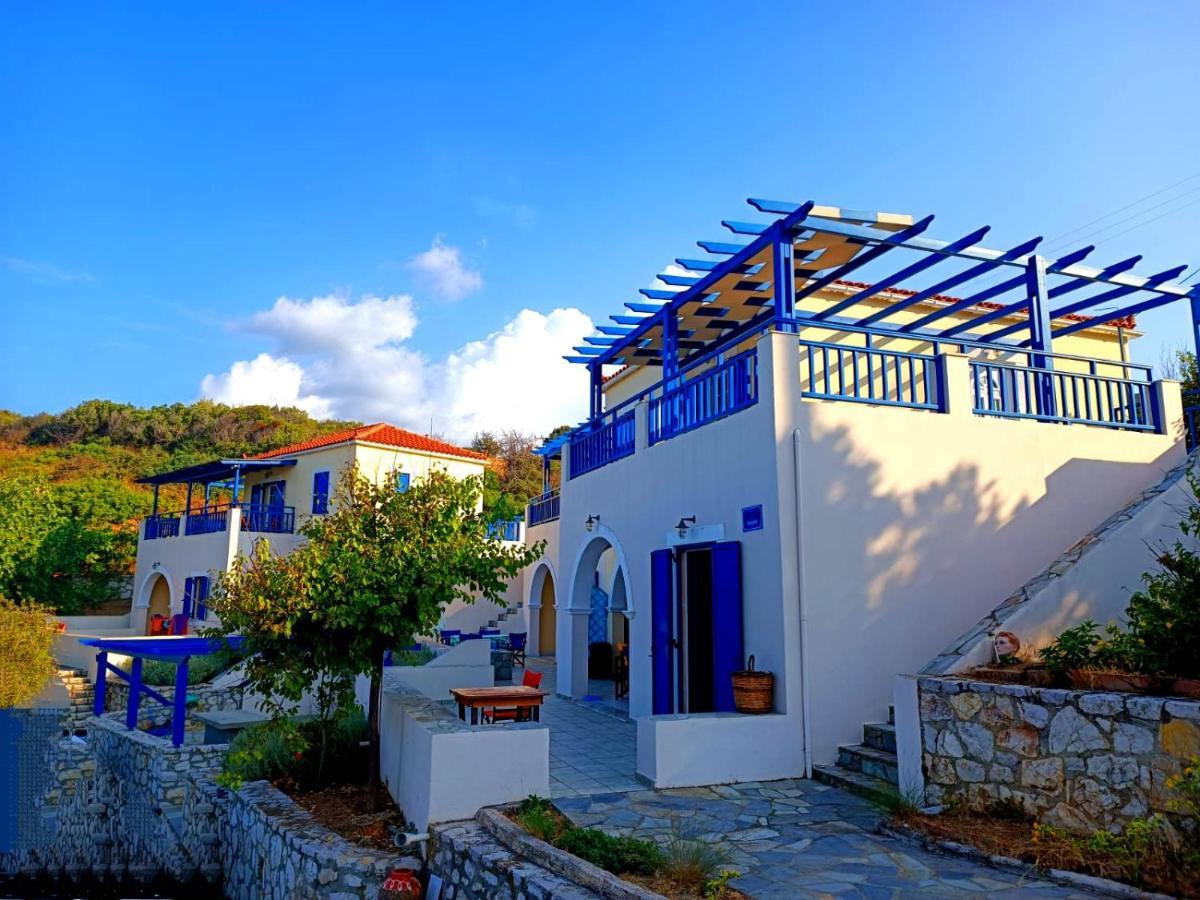 Evangelia House Sea View Apartments Agia Pelagia  外观 照片