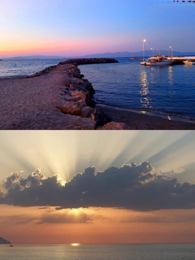 Evangelia House Sea View Apartments Agia Pelagia  外观 照片