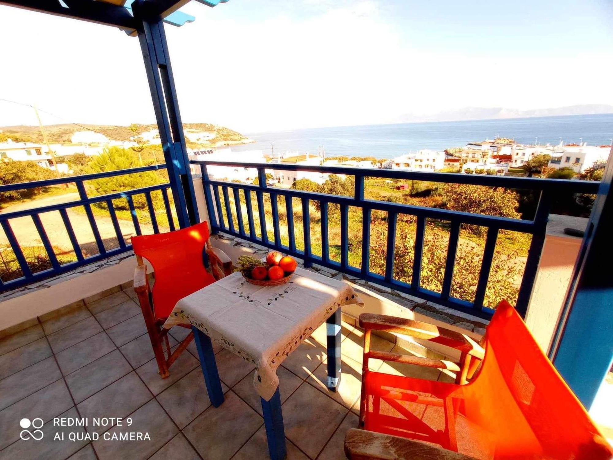 Evangelia House Sea View Apartments Agia Pelagia  外观 照片